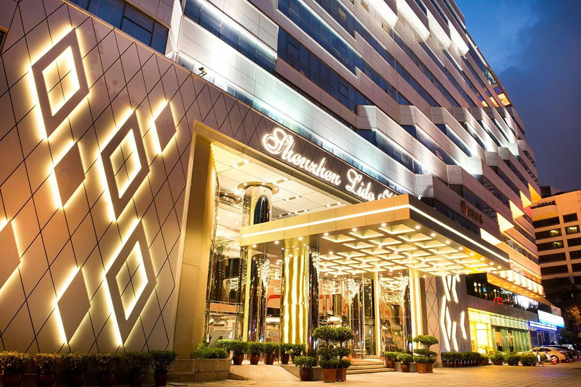 Shenzhen Lido Hotel Exteriör bild